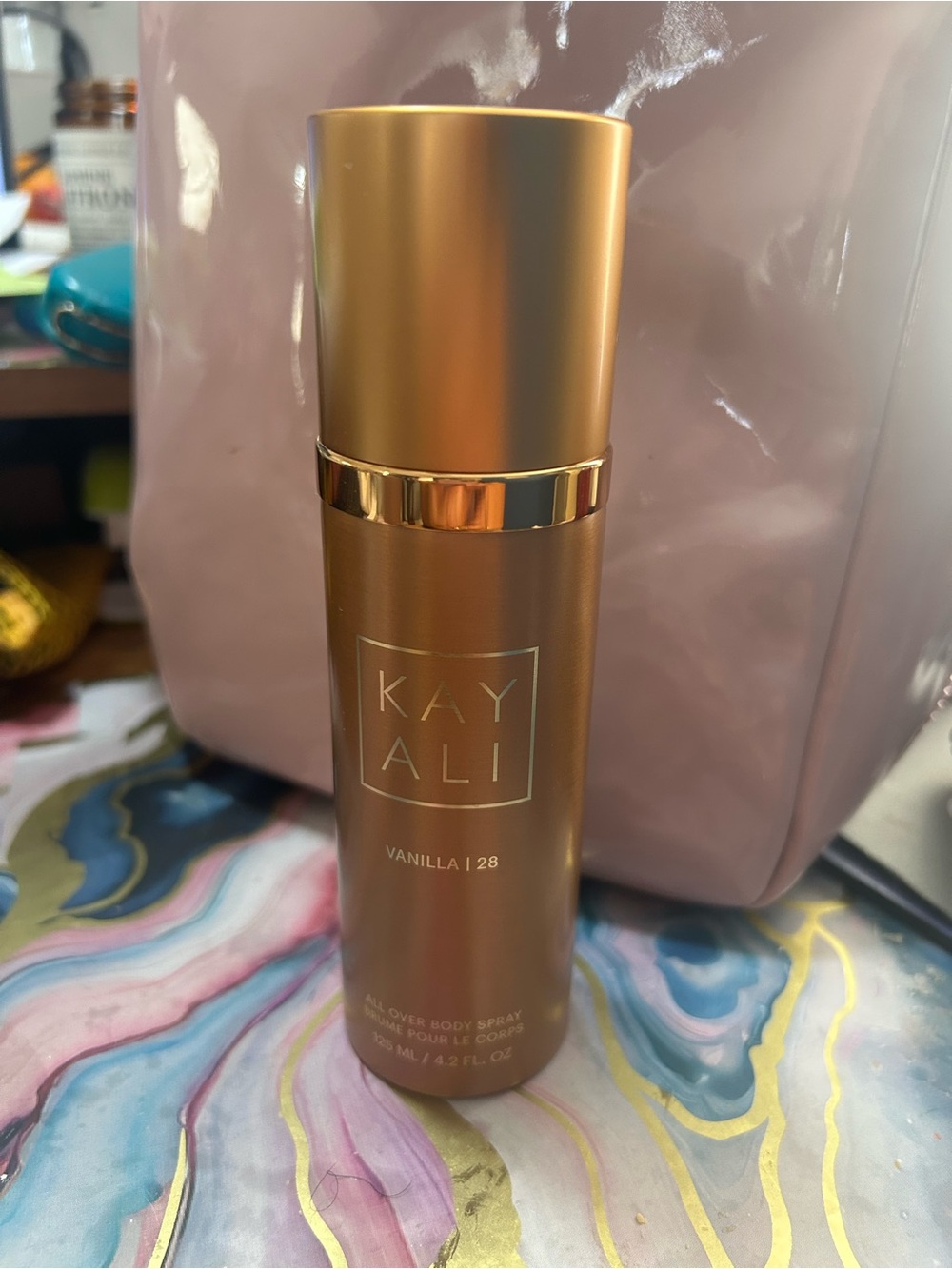 Kayali Vanilla 28 All-Over Body Spray — Gold